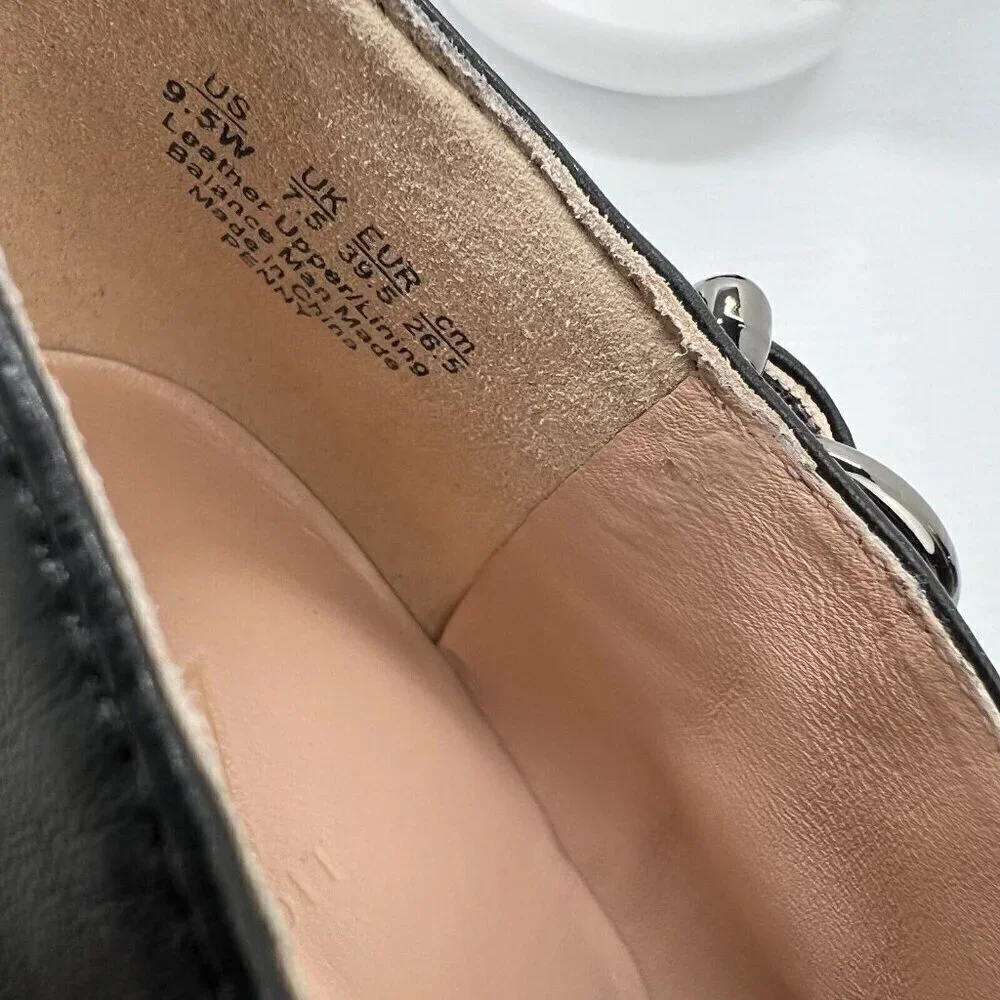 27 Edit Boots Womens Size 9.5W Penny Leather Square Toe Ankle Shoes - Picture 6 of 13